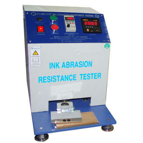 Ink Abrasion Resistance Tester